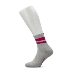 Discount Groundies ® Anatomische Socken Grau/Pink