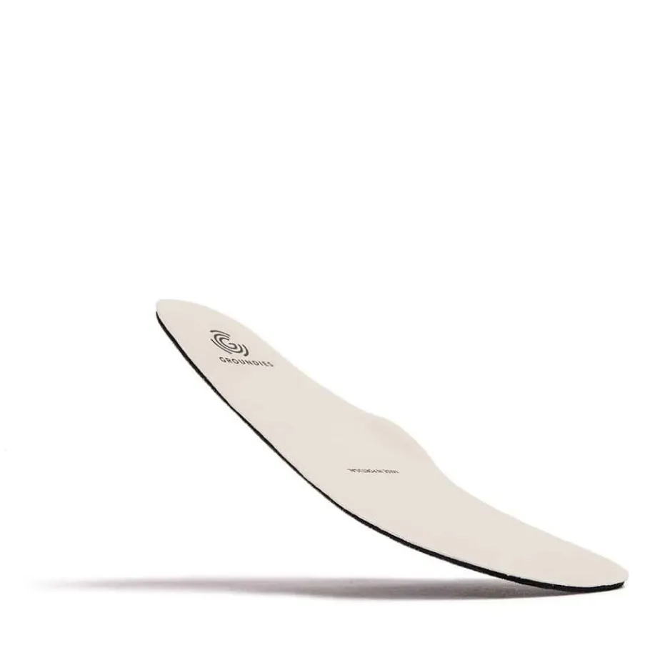 Discount Groundies ® Barfus-Einlegesohlen 3Mm Weis