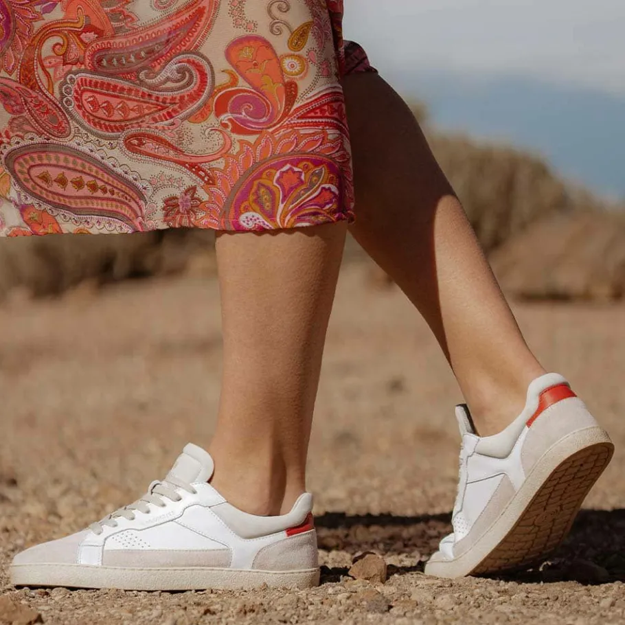 New Groundies ® Court Women Weis/Rot