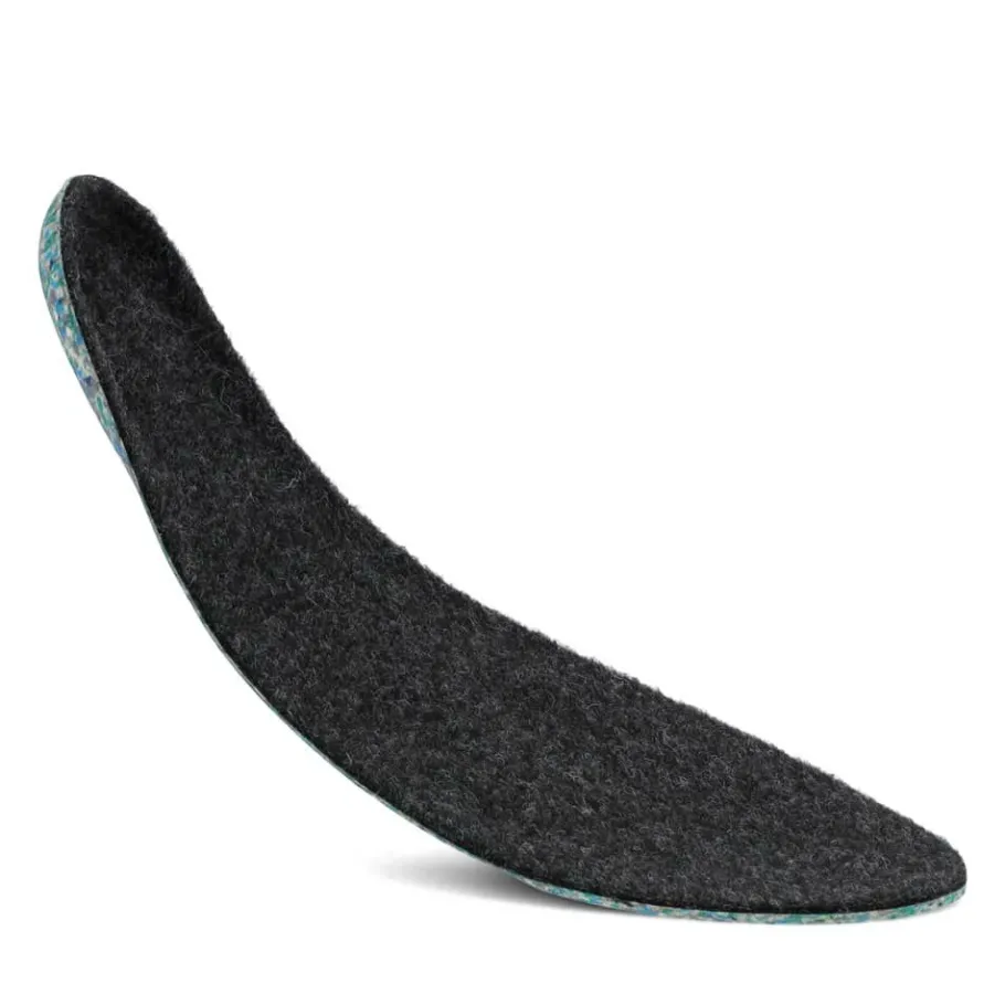 New Groundies ® Filz-Einlegesohlen Grau