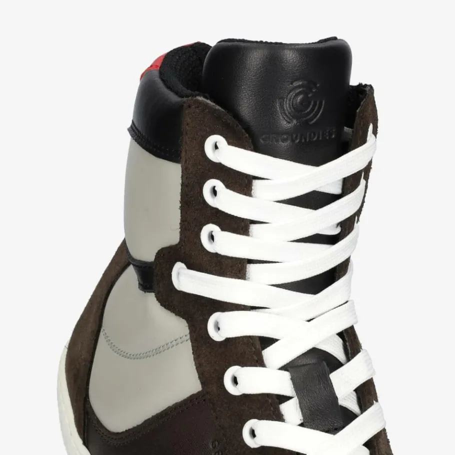 Outlet Groundies ® Hamptons High Men Braun/Grau