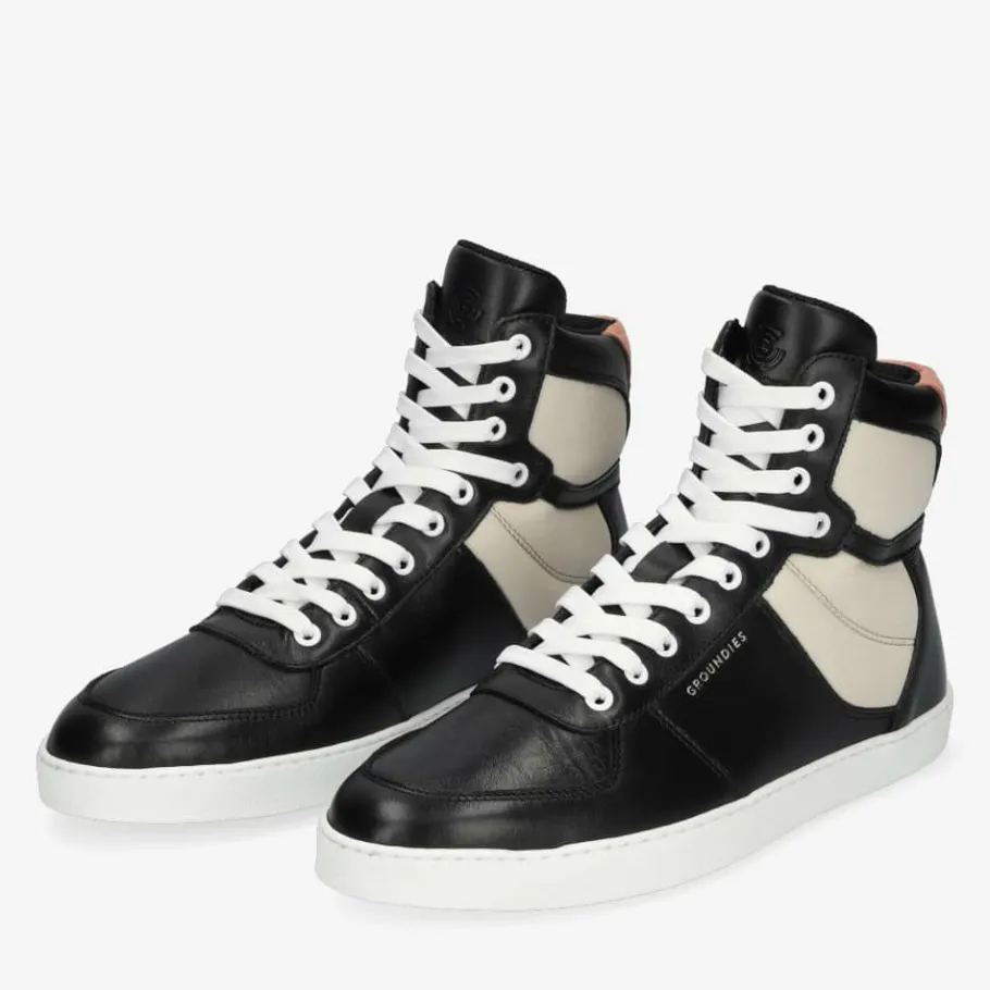 Outlet Groundies ® Hamptons High Women Schwarz/Beige