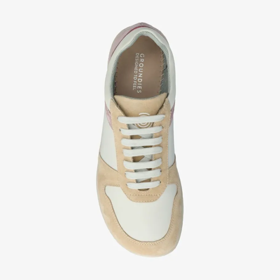 Online Groundies ® Orlando Women Off-White/Beige/Pink
