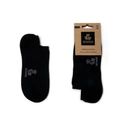 Outlet Groundies ® Premium-Socken (Ankle Socks) Schwarz