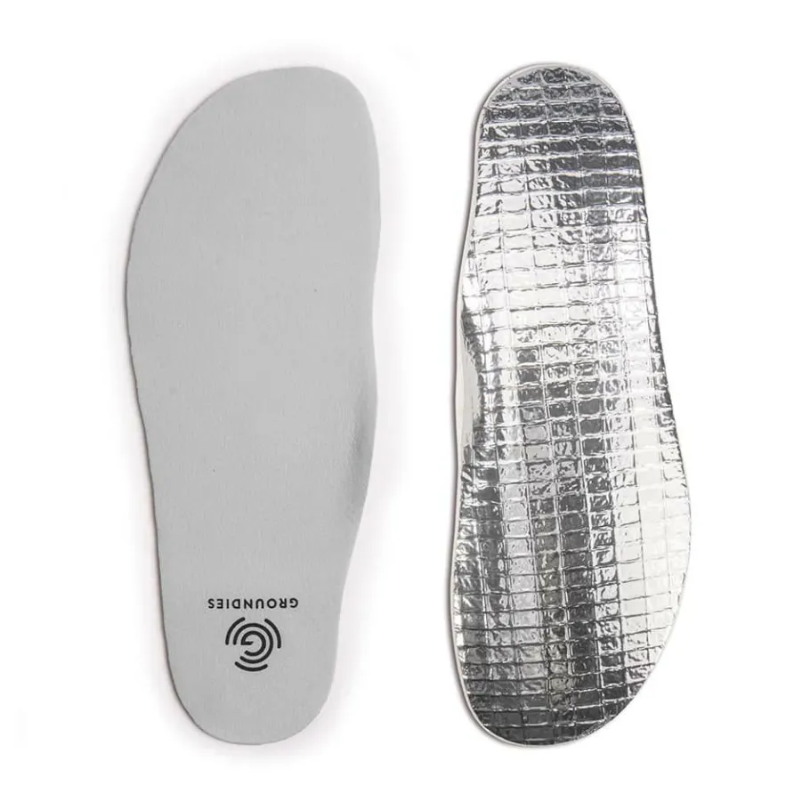 Online Groundies ® Thermo-Einlegesohlen 3Mm Grau