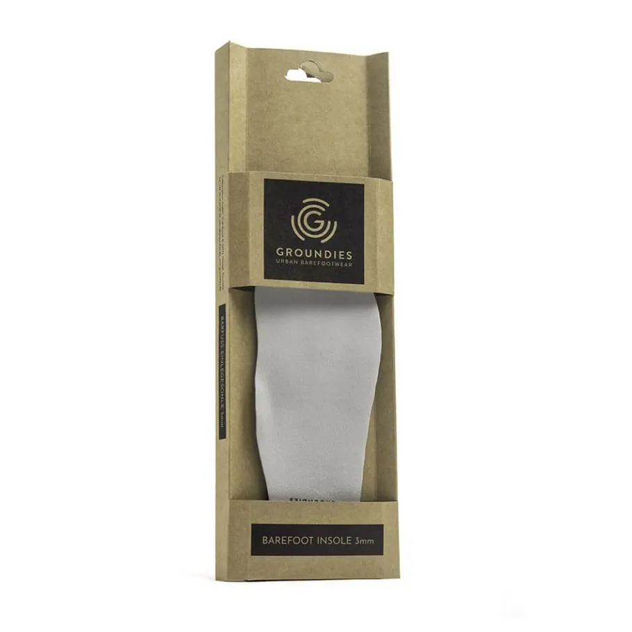 New Groundies ® Thermo-Einlegesohlen 3Mm Grau